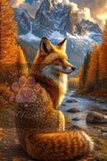 le renard gardien de la montagne