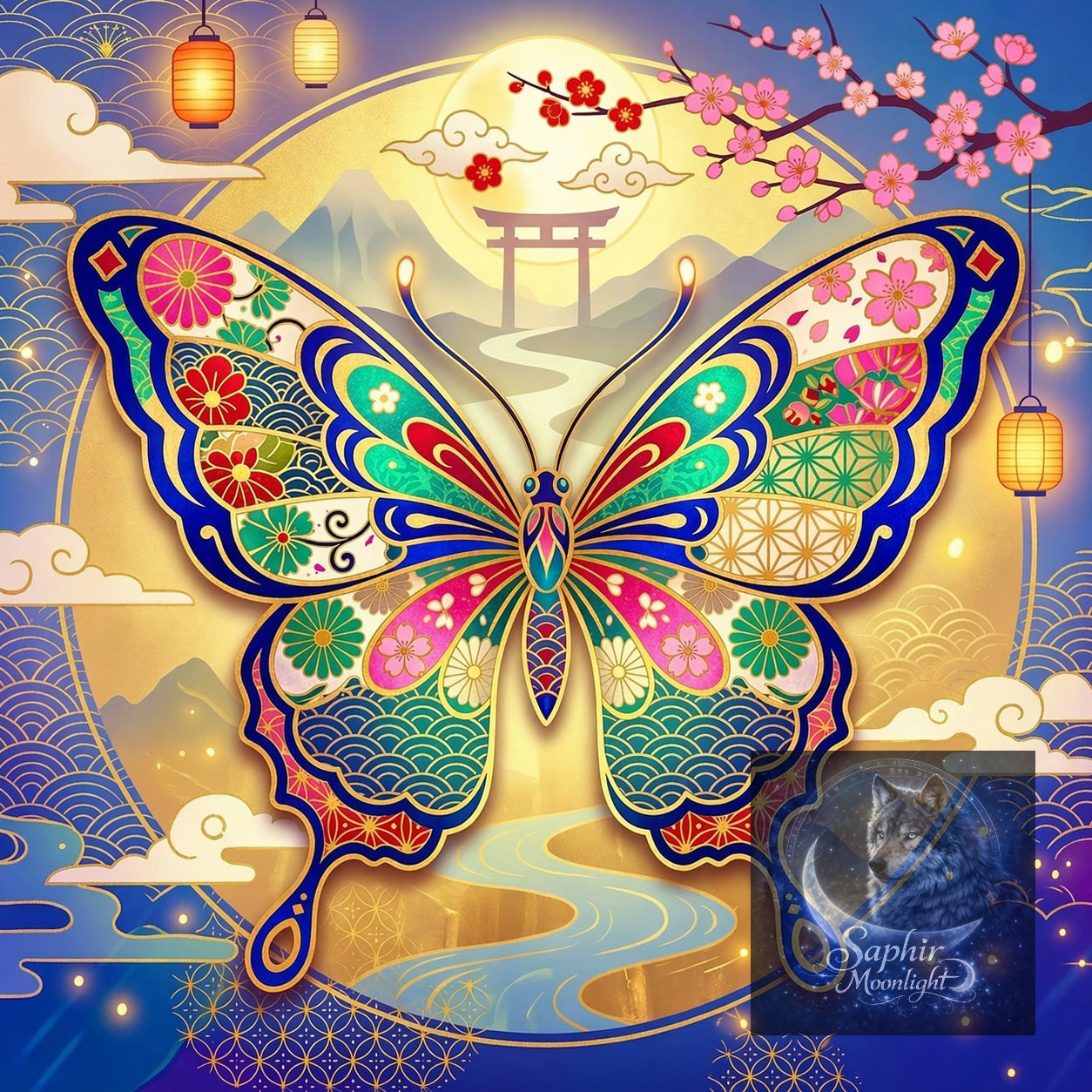 Le papillon japonais