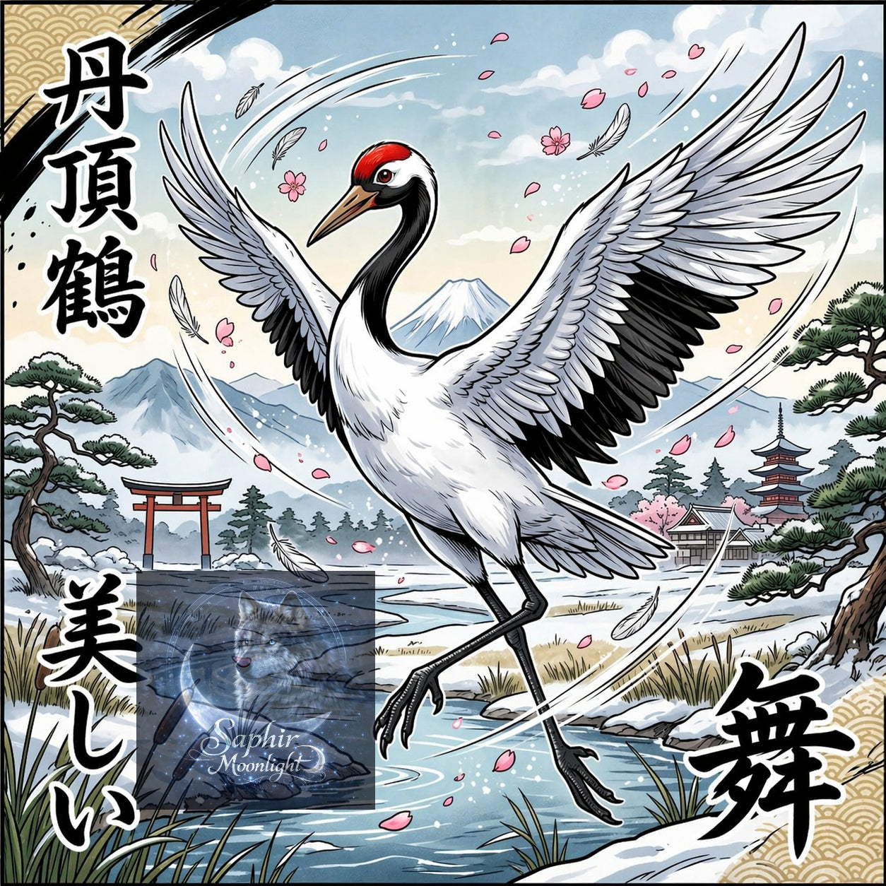 La grue japonaise