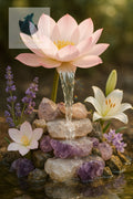 la cascade en fleur