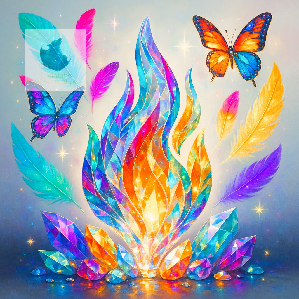 la flamme en cristal