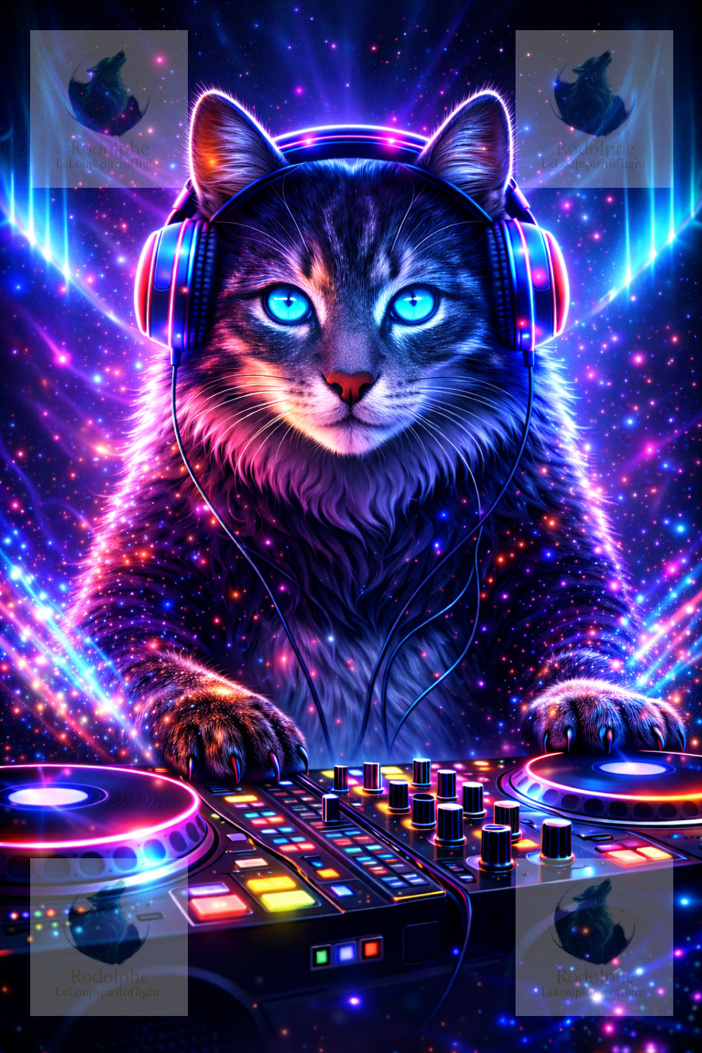 Le chat dj