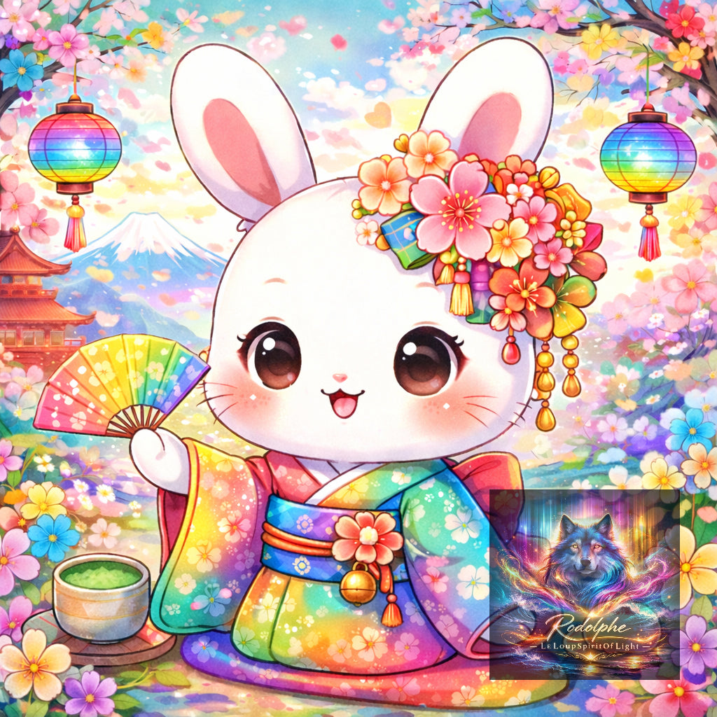 Le lapin blanc d’Inaba