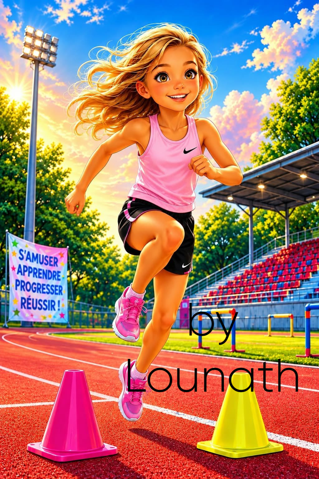 dp perso la fille sportive by lounath