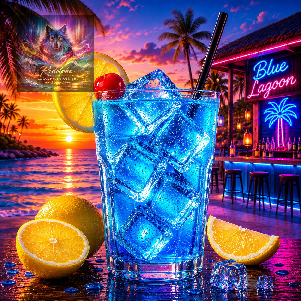 Cocktail Blue Lagoon