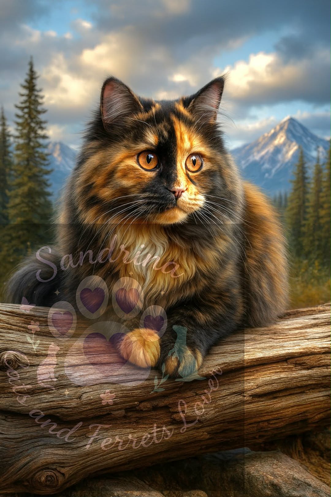 Petit chat dans la nature