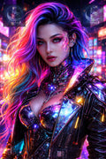 femme futuriste