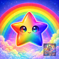 l'étoile et son arc en ciel